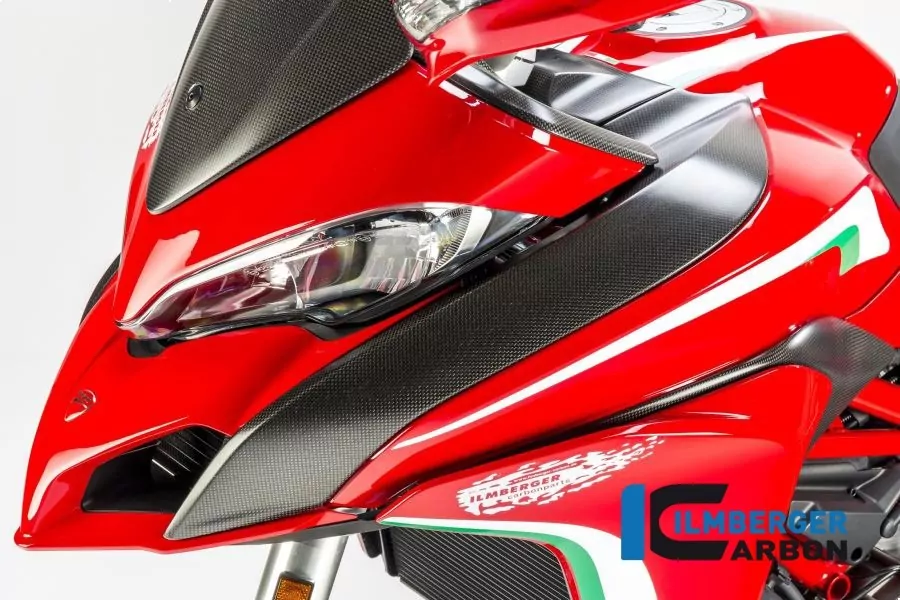 Ilmberger Carbon Tankverkleidung oben links matt