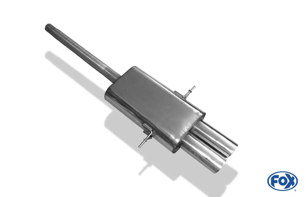 Mini Cooper S R56  Endschalldämpfer Ausgang mittig - 2x88x74 Typ 32