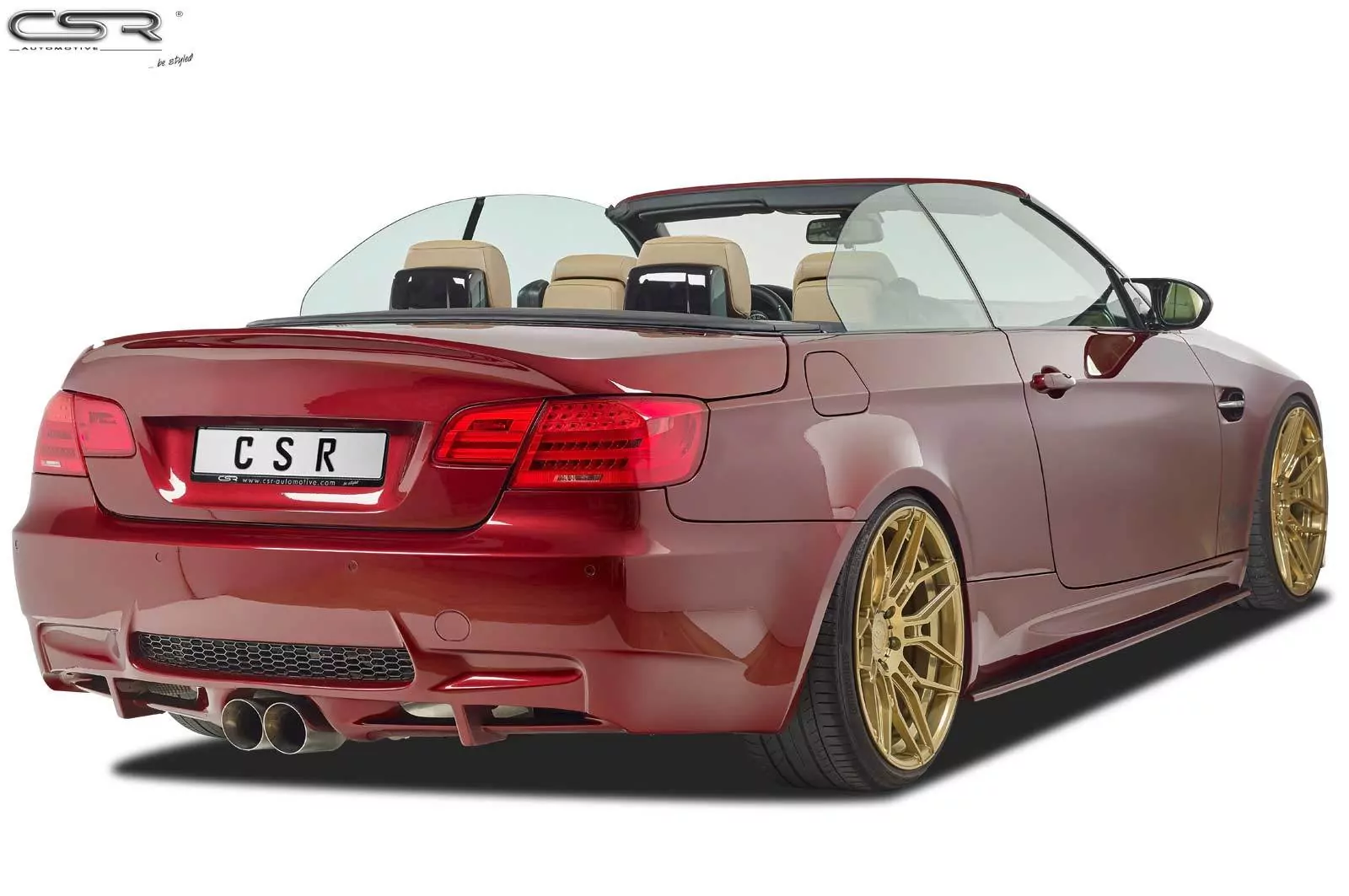 Heckklappe im CSL Style für BMW 3er E93 Cabrio MOT001