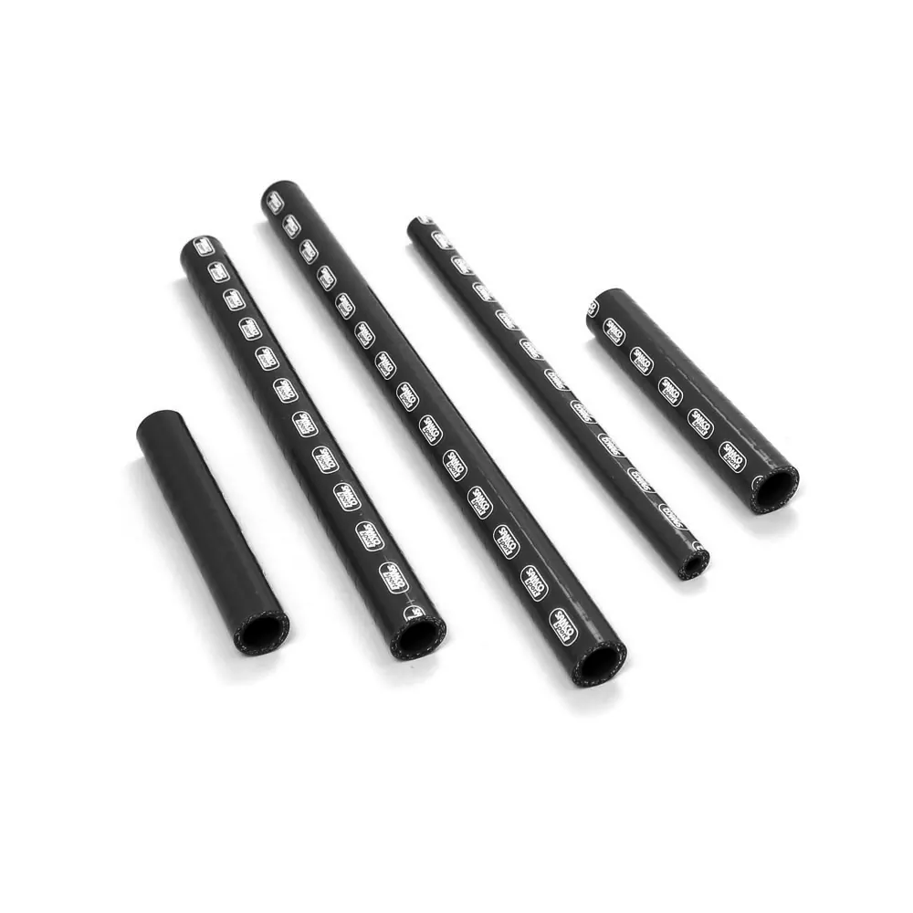 SAMCO SPORT Siliconschlauch Kit schwarz für Aprilia RXV450 RXV550 SXV450 SXV550 Modelljahr 2006-2011