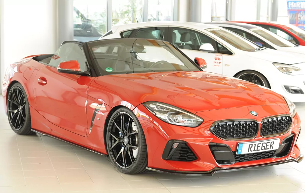 Rieger Spoilerschwert glanz schwarz für BMW Z4 (G4Z/G29) Roadster 03.19-