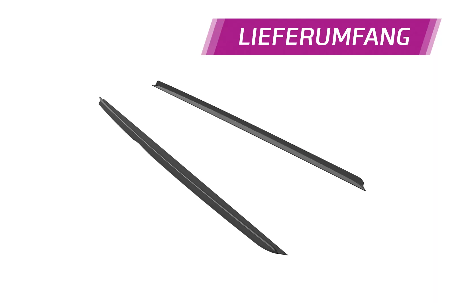 Seitenschweller für BMW 5er F10 / F11 M-Paket SS515 Schwarz Strukturiert