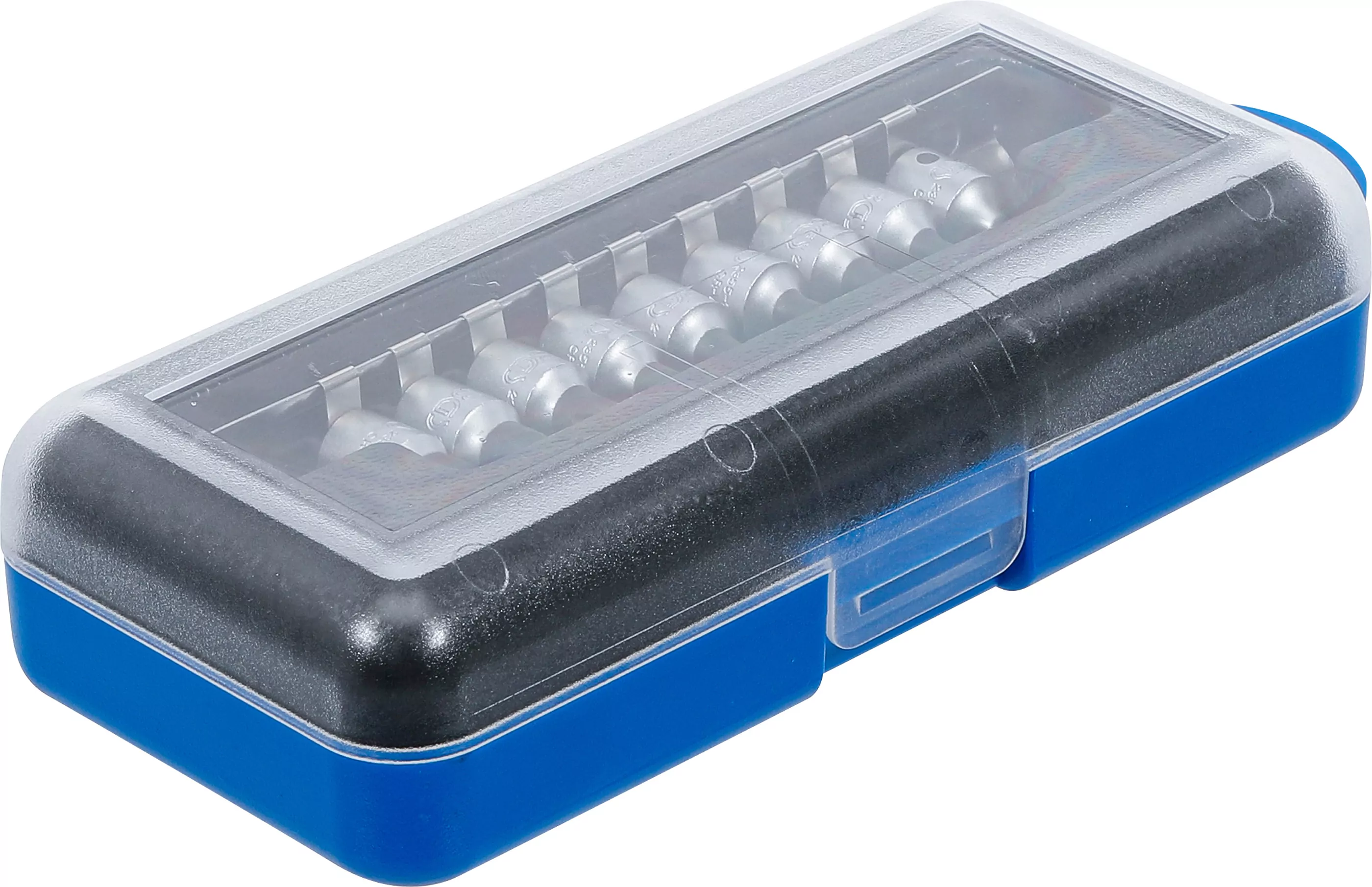 Bit-Einsatz-Satz | Antrieb Innenvierkant 6,3 mm (1/4") | TS-Profil (für Torx Plus) mit Bohrung | 9-tlg.