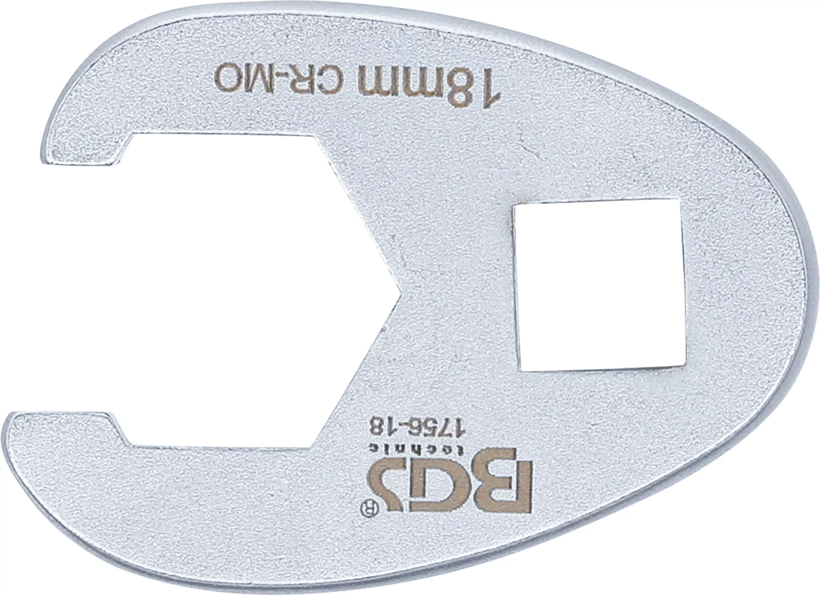 Hahnenfußschlüssel | Antrieb Innenvierkant 10 mm (3/8") | SW 18 mm