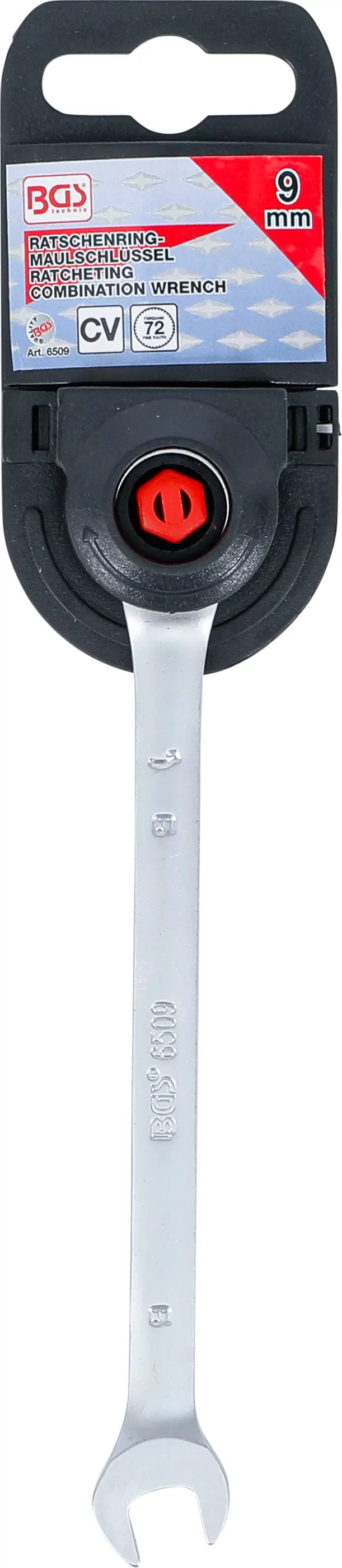 Ratschenring-Maulschlüssel | SW 9 mm