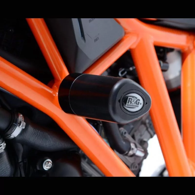R&G Sturzpads "No Cut" KTM Super Duke 1290 R 2014-2019 / Super Duke 1290 GT 2016-