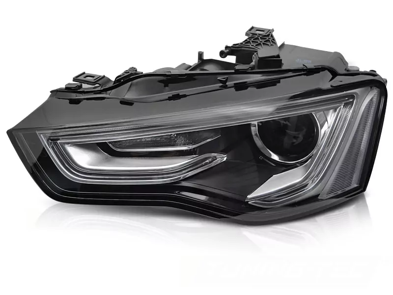 Xenon Headlight Black Left Side Tyc Fits Audi A5 11-12