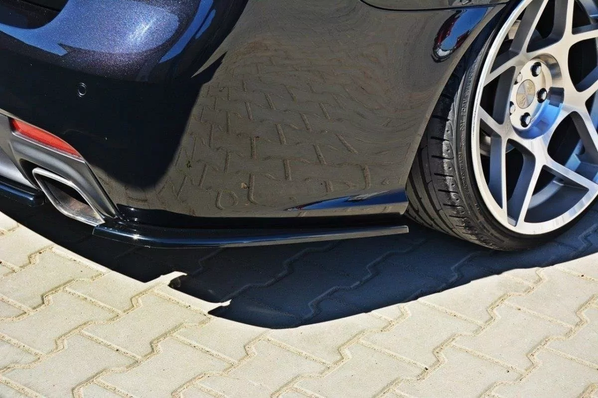 Heck Ansatz Flaps Diffusor Passend Für Diffusor Passend Für SAAB 9-3 TURBO X Schwarz Hochglanz Schwarz Hochglanz