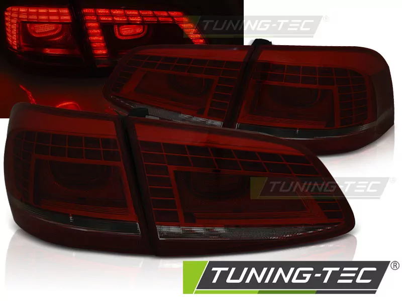 Led Tail Lights Red Smoke Fits Vw Passat B7 Variant 10.10-10.14