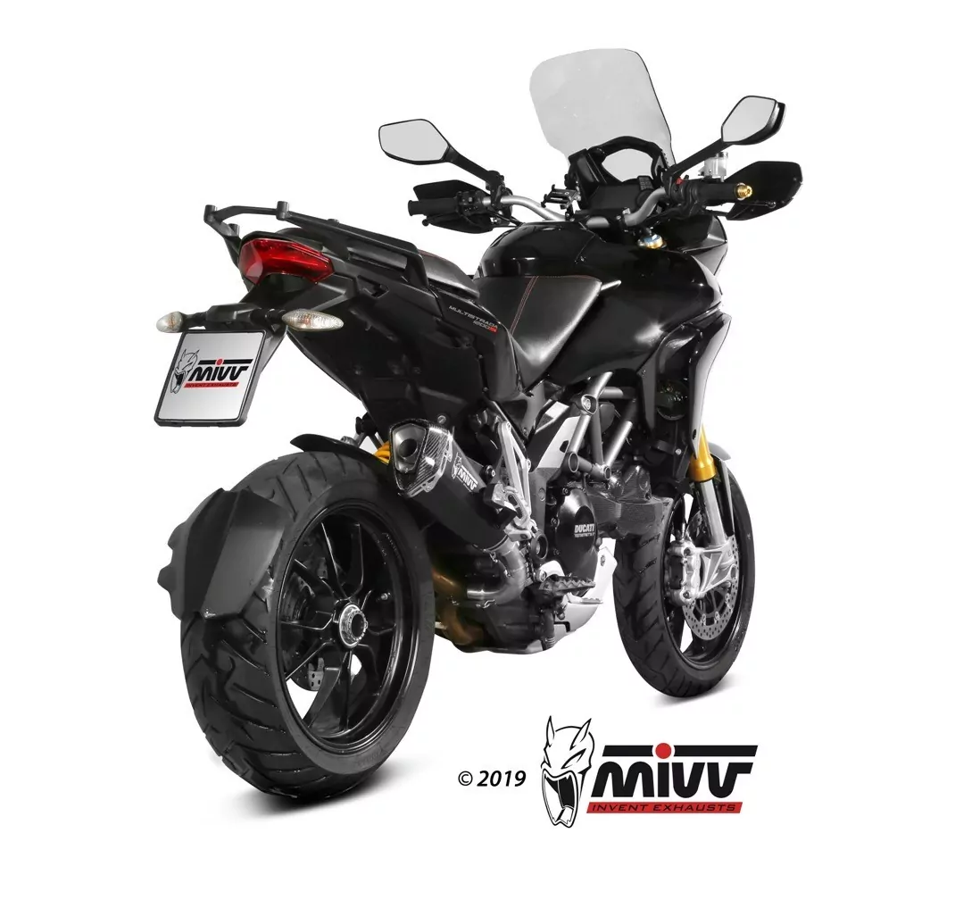 MIVV DELTA RACE Schwarz DUCATI MULTISTRADA 1200 2010 > 2014
