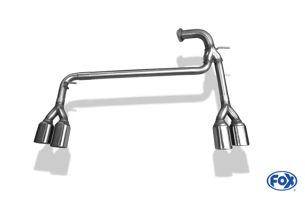 Hyundai Santa Fé 4x4 - DM  Endrohrsystem rechts/links - 2x88x79 Typ 71 rechts/links