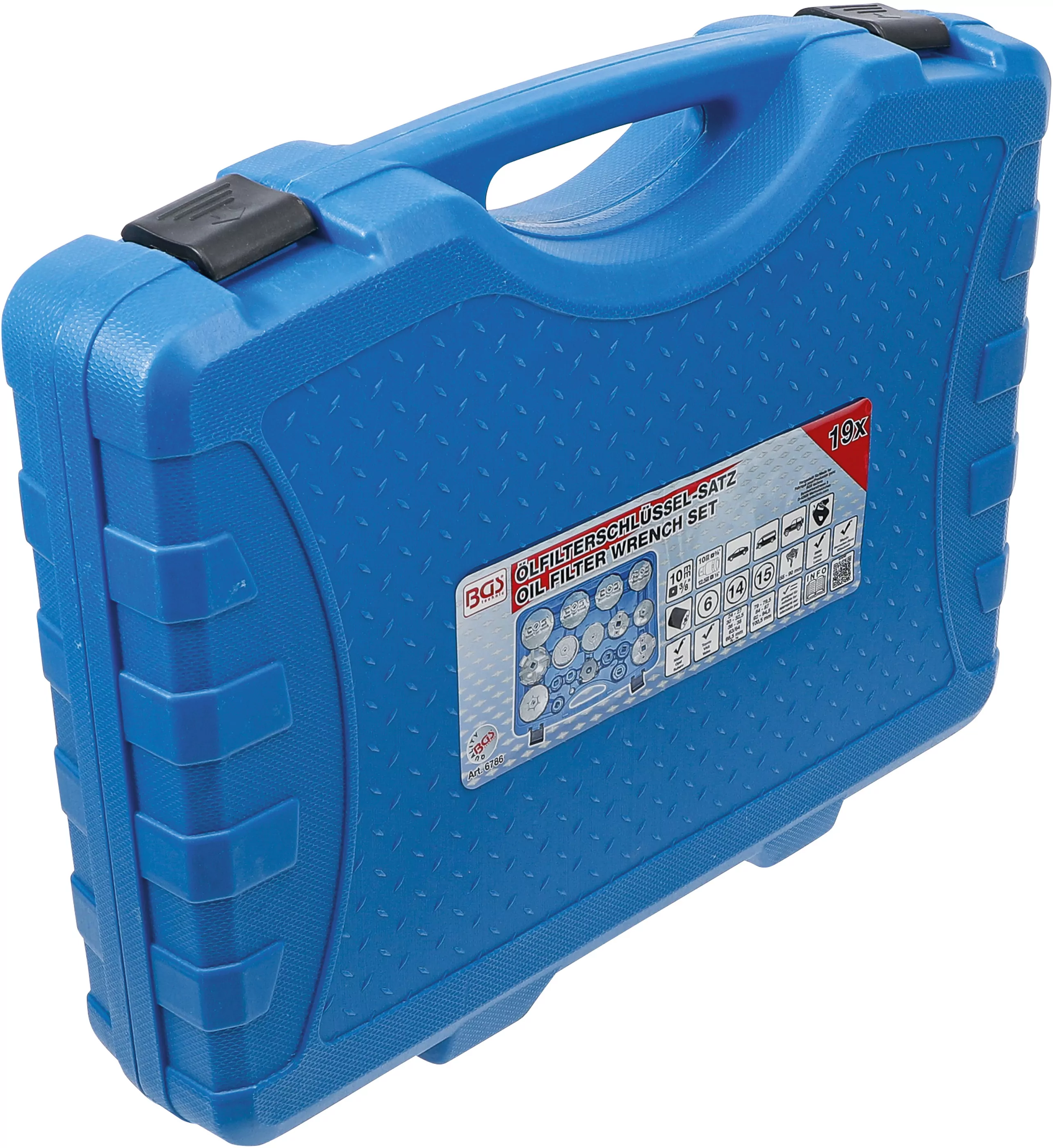 Ölfilterschlüssel-Satz | 19-tlg.