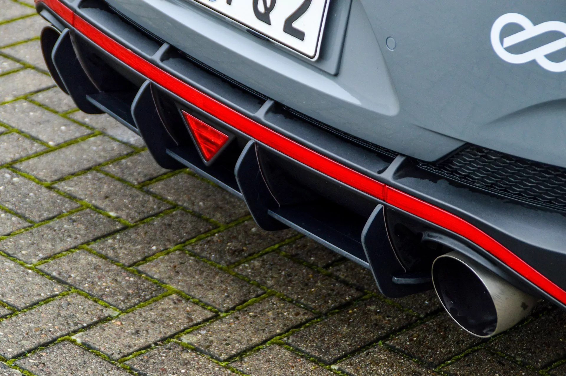 Racing Heckansatz für Hyundai I30N Fastback Facelift