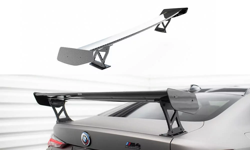 Carbon Spoiler With External Brackets Uprights  BMW M4 G82 / M440i G22 / 4 M-Paket G22