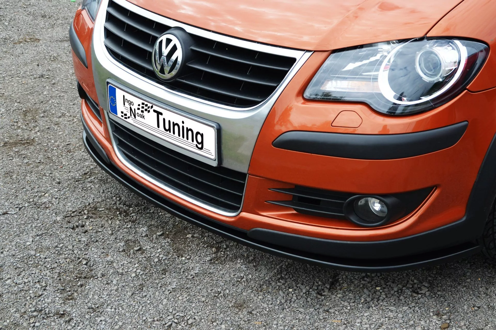 CUP Frontspoilerlippe für VW Touran Facelift 1T GP Bj. 2006-2010