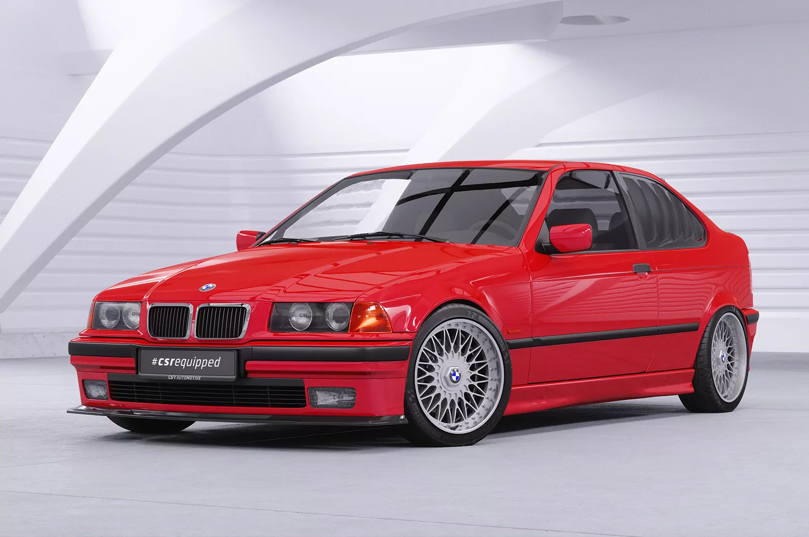 Cup-Spoilerlippe passend für BMW 3er E36 Compact mit ABE | tuning-parts24