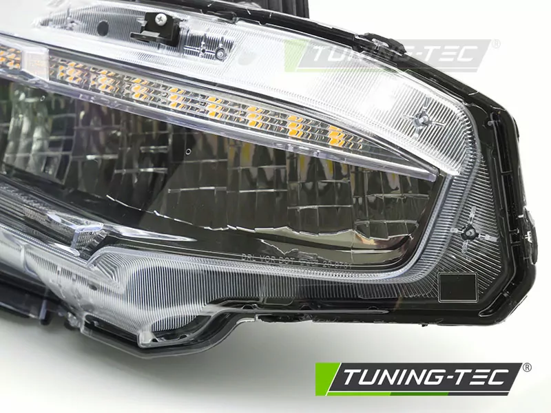 Full Led Headlight Right Side Tyc Fits Honda Civic X 16-21
