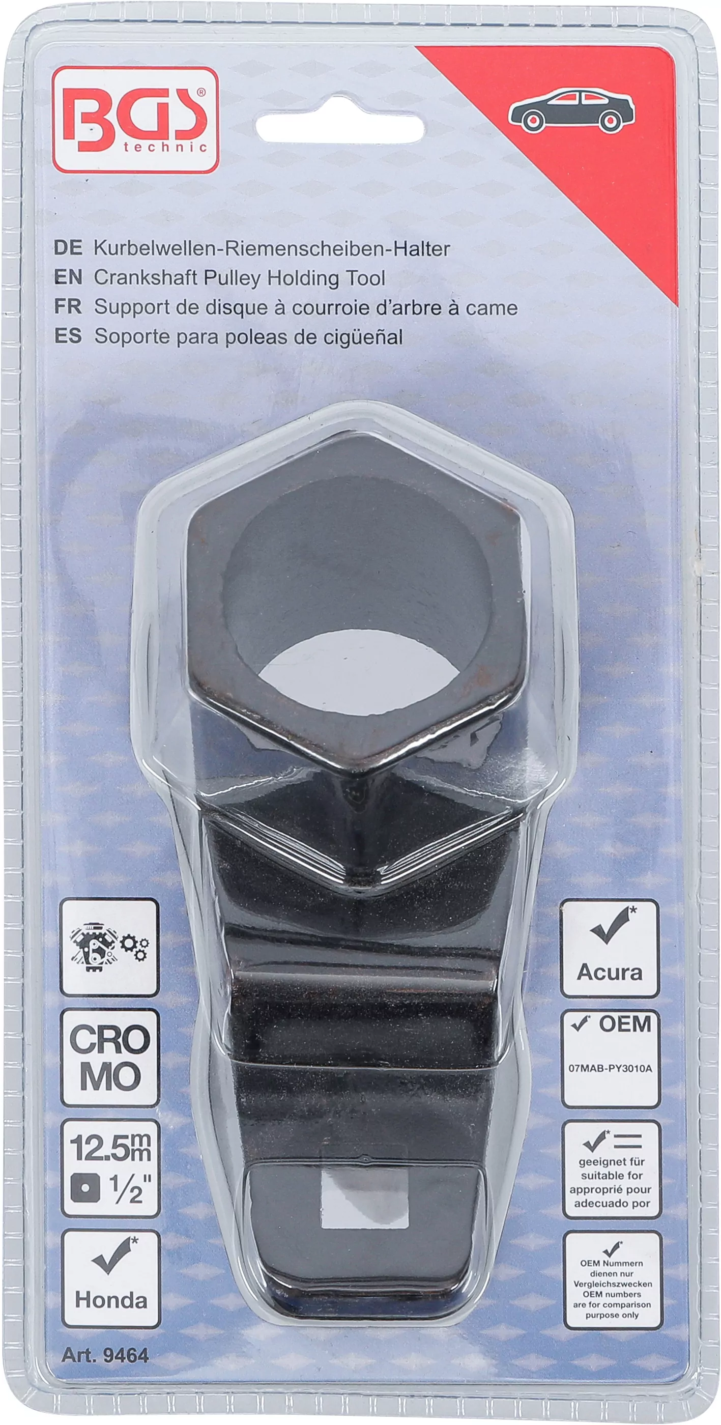 Kurbelwellen-Riemenscheiben-Halter | für Honda & Acura | 50 mm