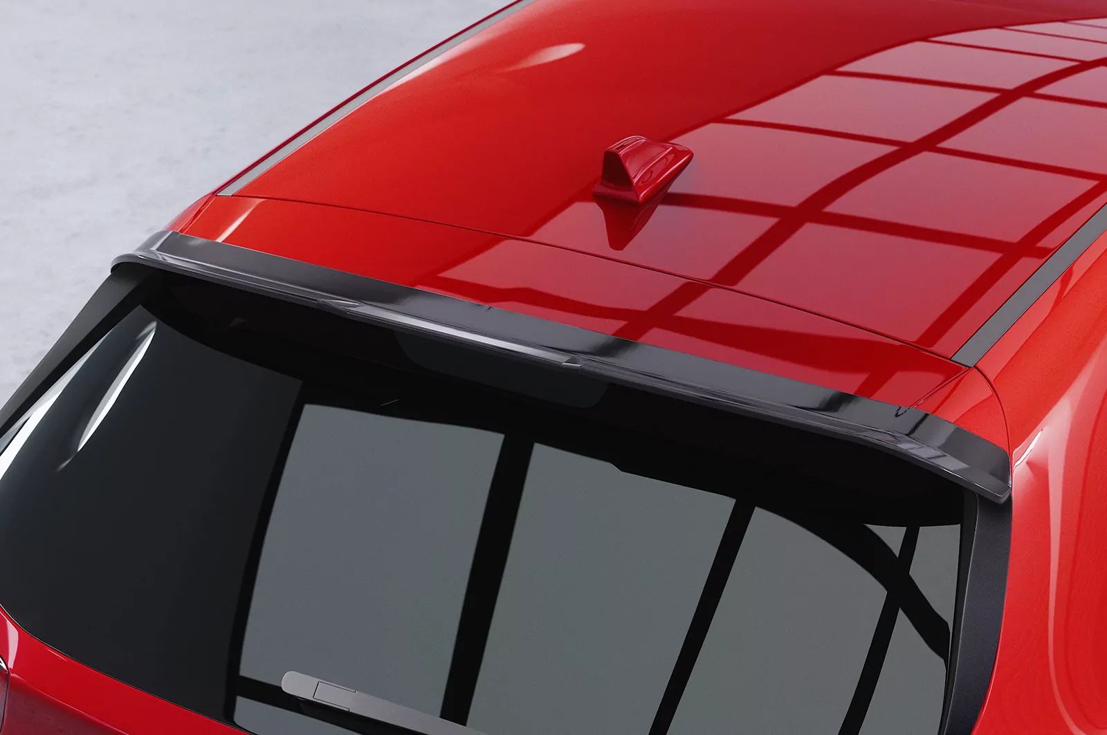 Heckflügel mit ABE für Kia Rio 4 (YB) HF861 Schwarz Strukturiert