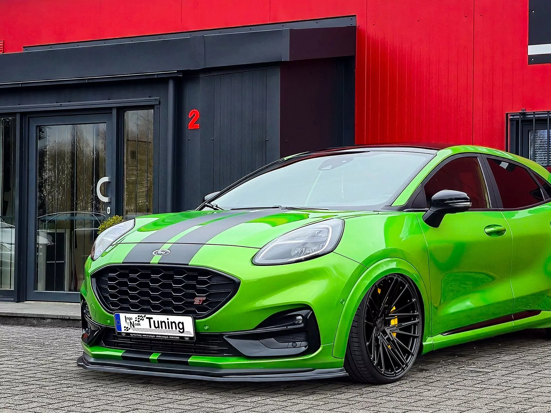 Frontspoilerlippe für Ford Puma JSK mit ST-Line