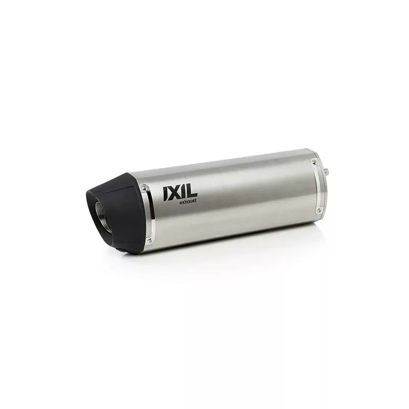 IXIL Hexoval Xtrem Silencer Stainless Steel / Aluminium Black - Kawasaki Ninja 250R - OK7034VSE