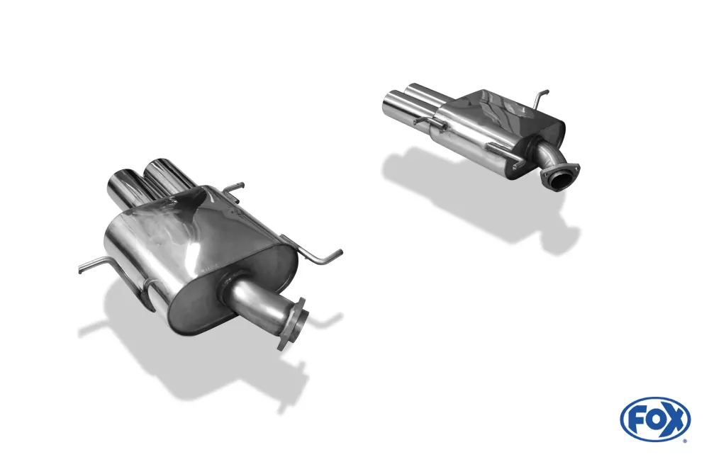 Maserati 3200GT  Endschalldämpfer rechts/links - 2x80 Typ 12 rechts/links