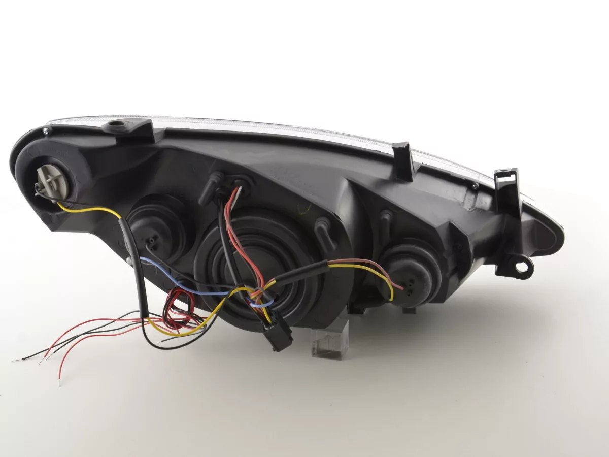 Scheinwerfer Set Peugeot 307 Bj. 01-06 schwarz