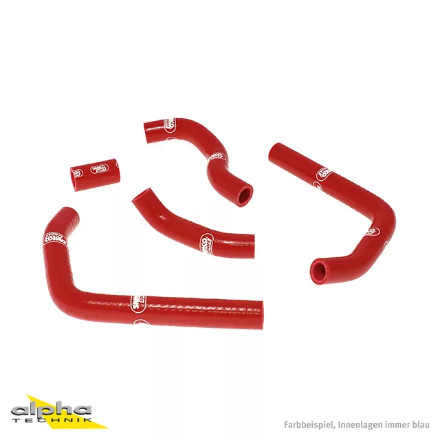 SAMCO SPORT Siliconschlauch Kit rot für Honda CR125R Modelljahr 2005-2012