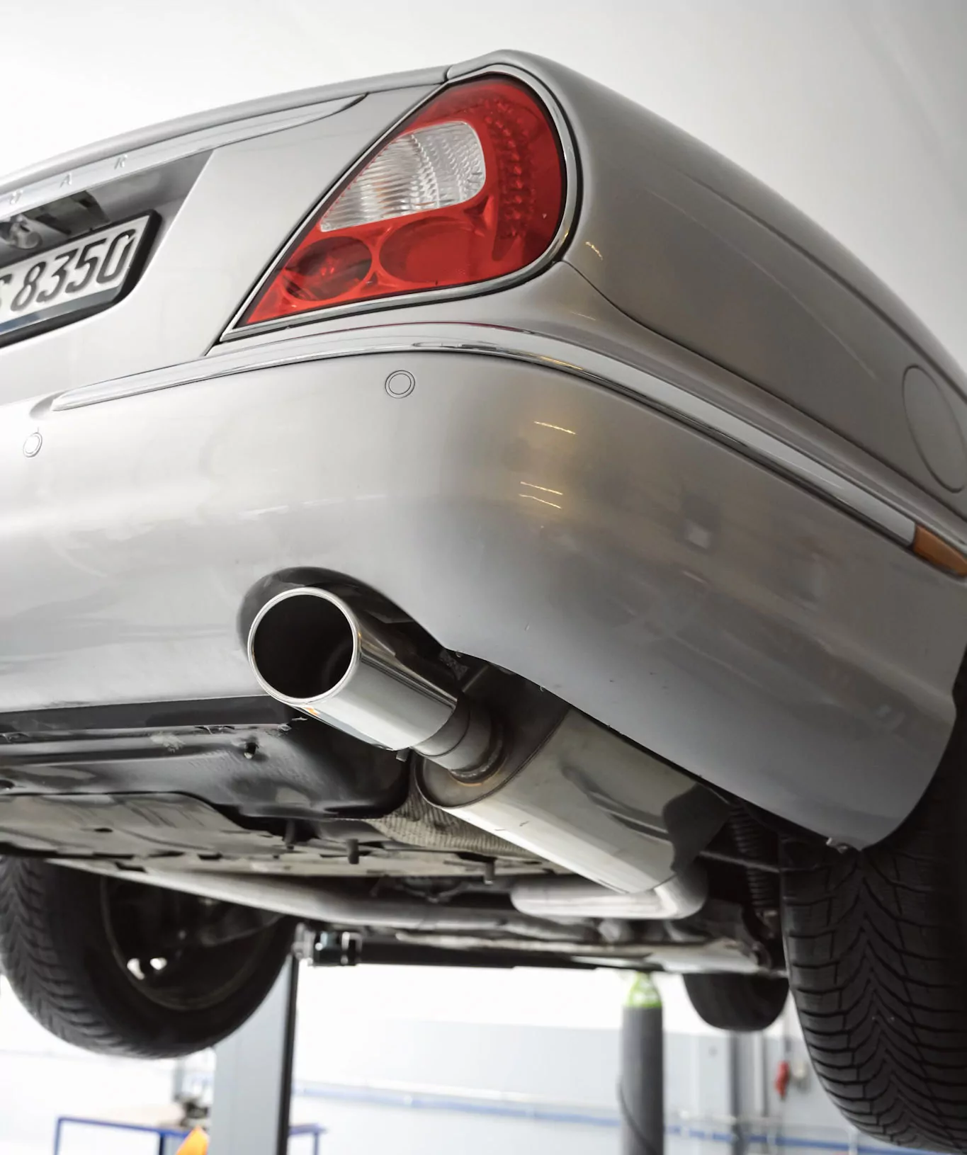 Jaguar XJ - X350  Endschalldämpfer rechts/links - 115x85 Typ 44 rechts/links