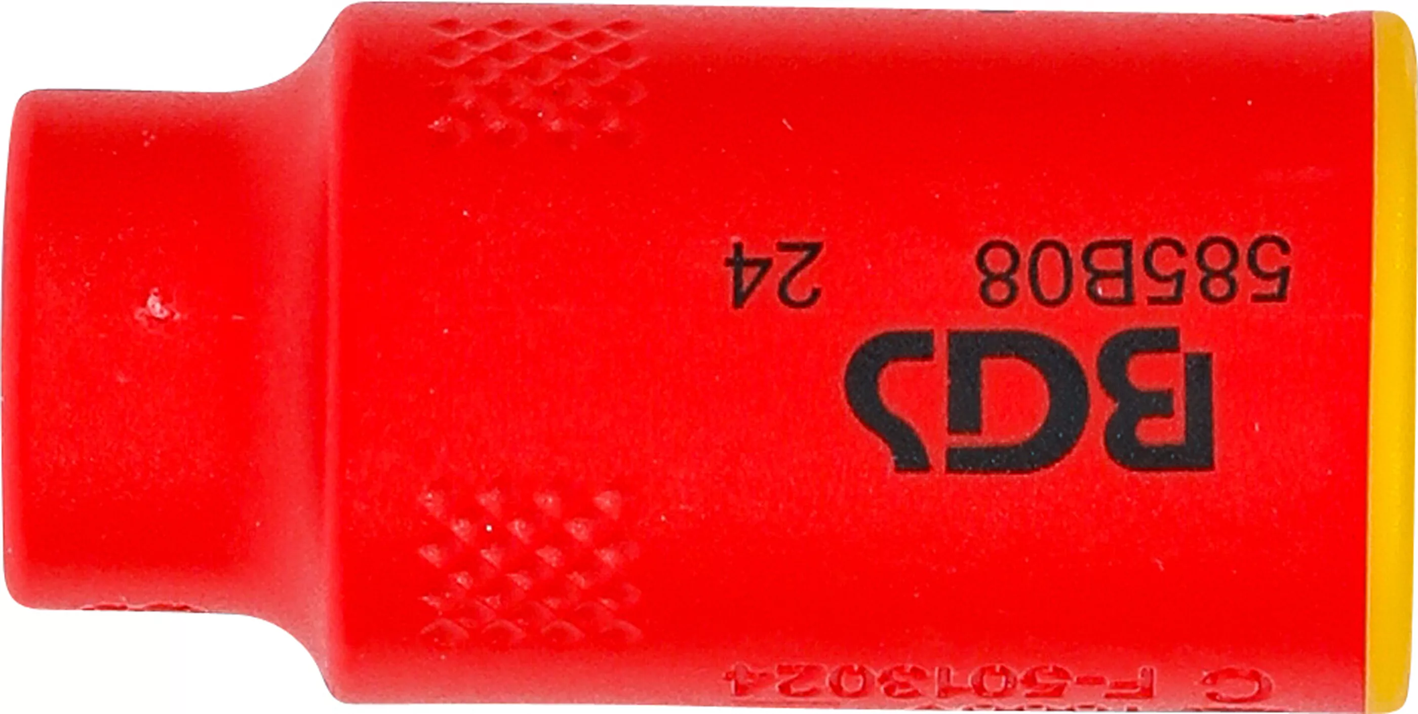 VDE-Steckschlüssel-Einsatz Sechskant | Antrieb Innenvierkant 10 mm (3/8") | SW 8 mm