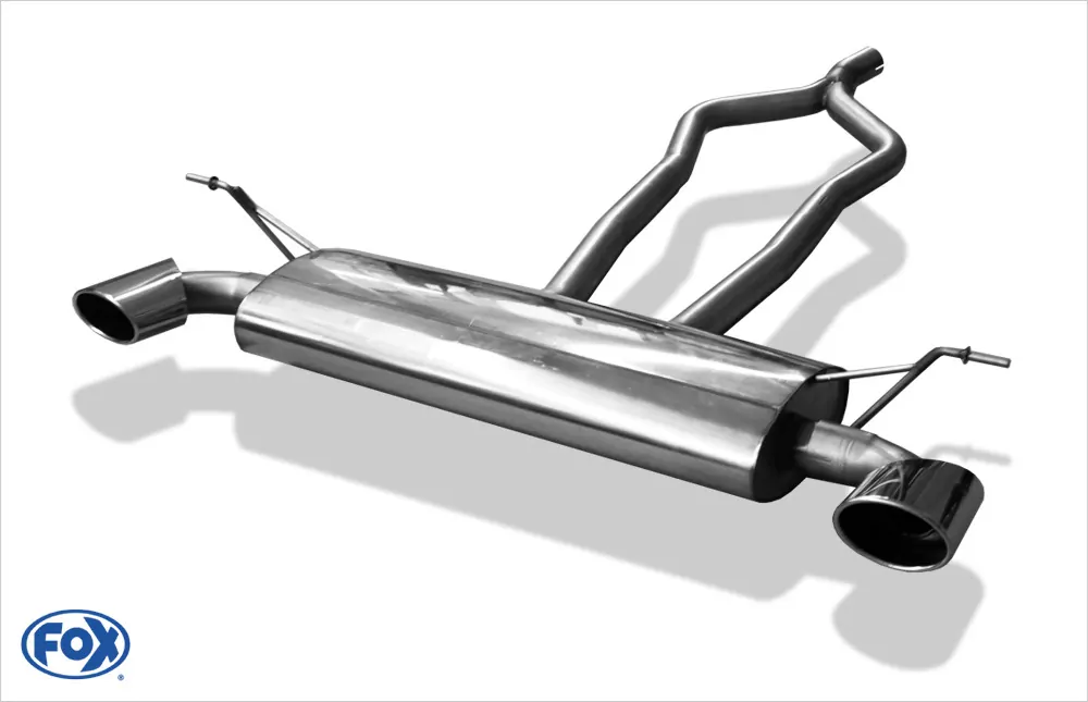 VW Touareg Typ 7L  Endschalldämpfer Ausgang rechts/links - 140x90 Typ 32 rechts/links