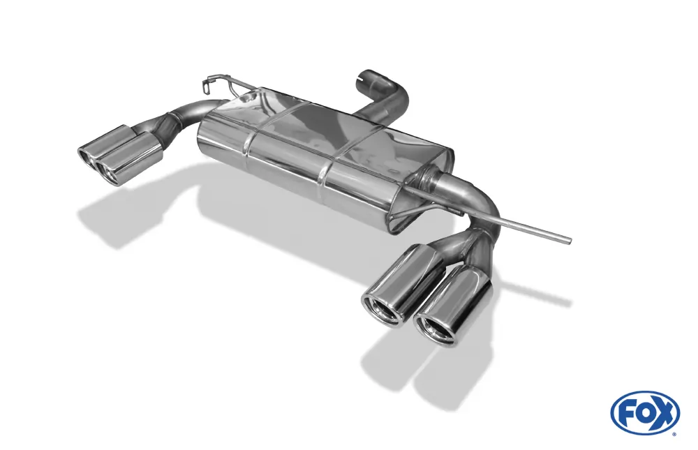 VW Scirocco - 13  Endschalldämpfer Ausgang rechts/links - 2x76 Typ 17 rechts/links