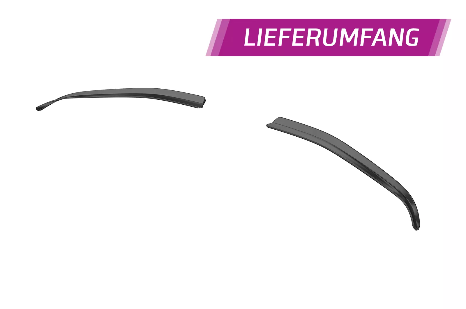 Heckflügel mit ABE für Ferrari F8 Tributo / Spider HF908 Schwarz Strukturiert