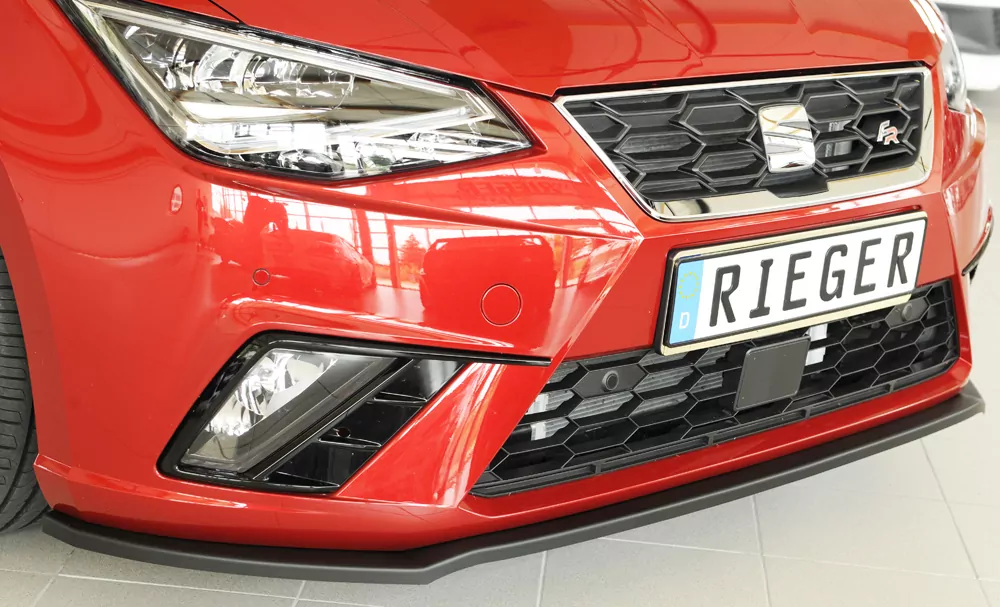 Rieger Spoilerschwert für Seat Ibiza FR (KJ) | 5-tür. 01.17- für orig. Frontschürze