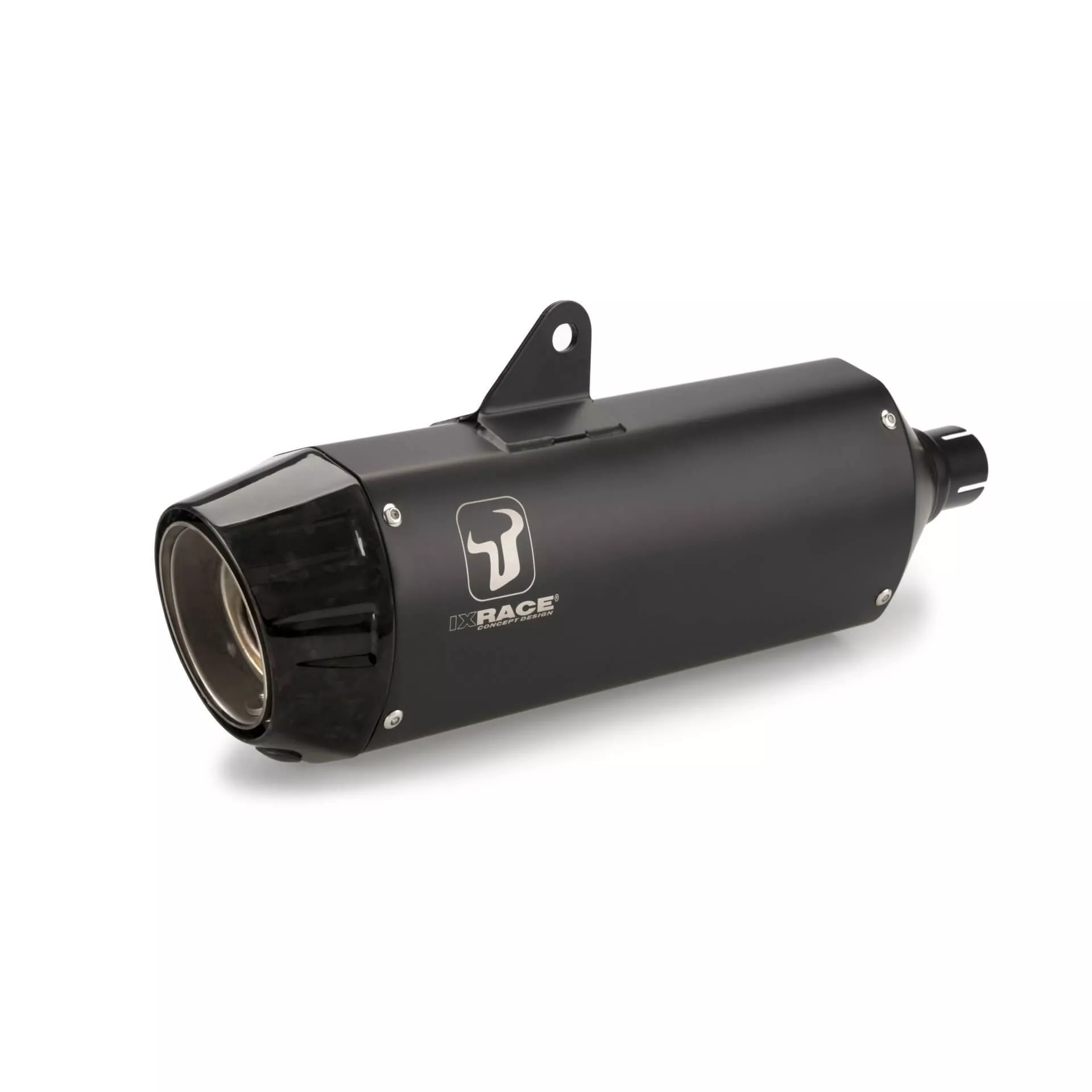 IXRACE Desert black Edelstahl-Endtopf für Honda CB 750 HORNET, 23- (RH12) E-geprüft