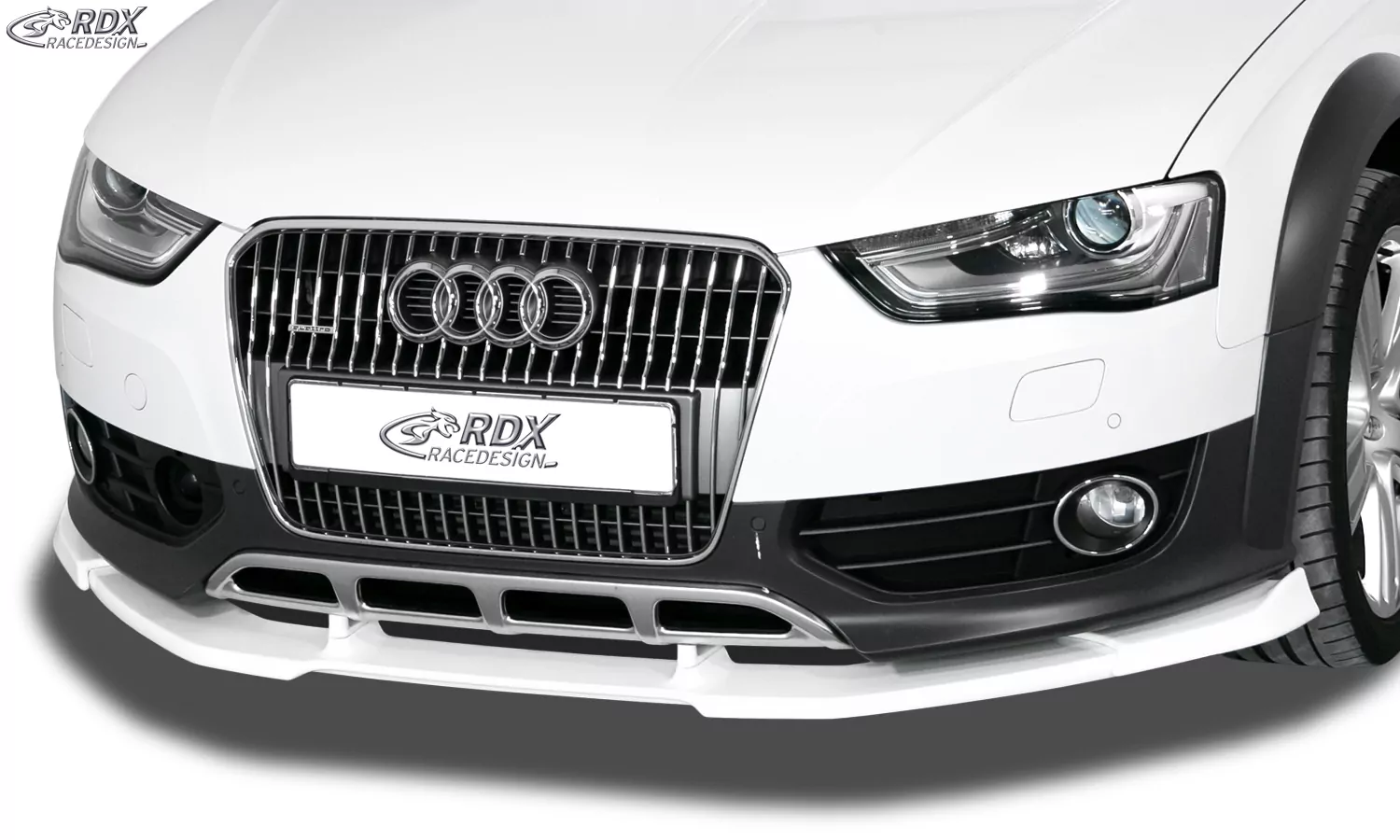 RDX Frontspoiler VARIO-X für AUDI A4 Allroad B8 2011+ Frontlippe Front Ansatz Vorne Spoilerlippe