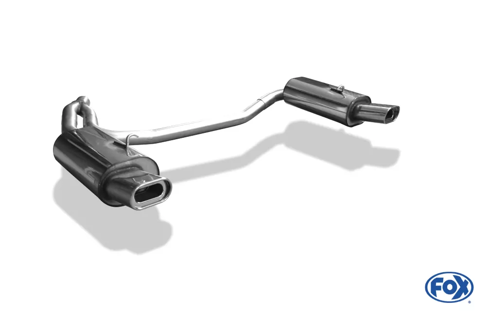 Volvo C70 I - Coupe & Cabrio  Endschalldämpfer Ausgang rechts/links - 135x80 Typ 53 rechts/links