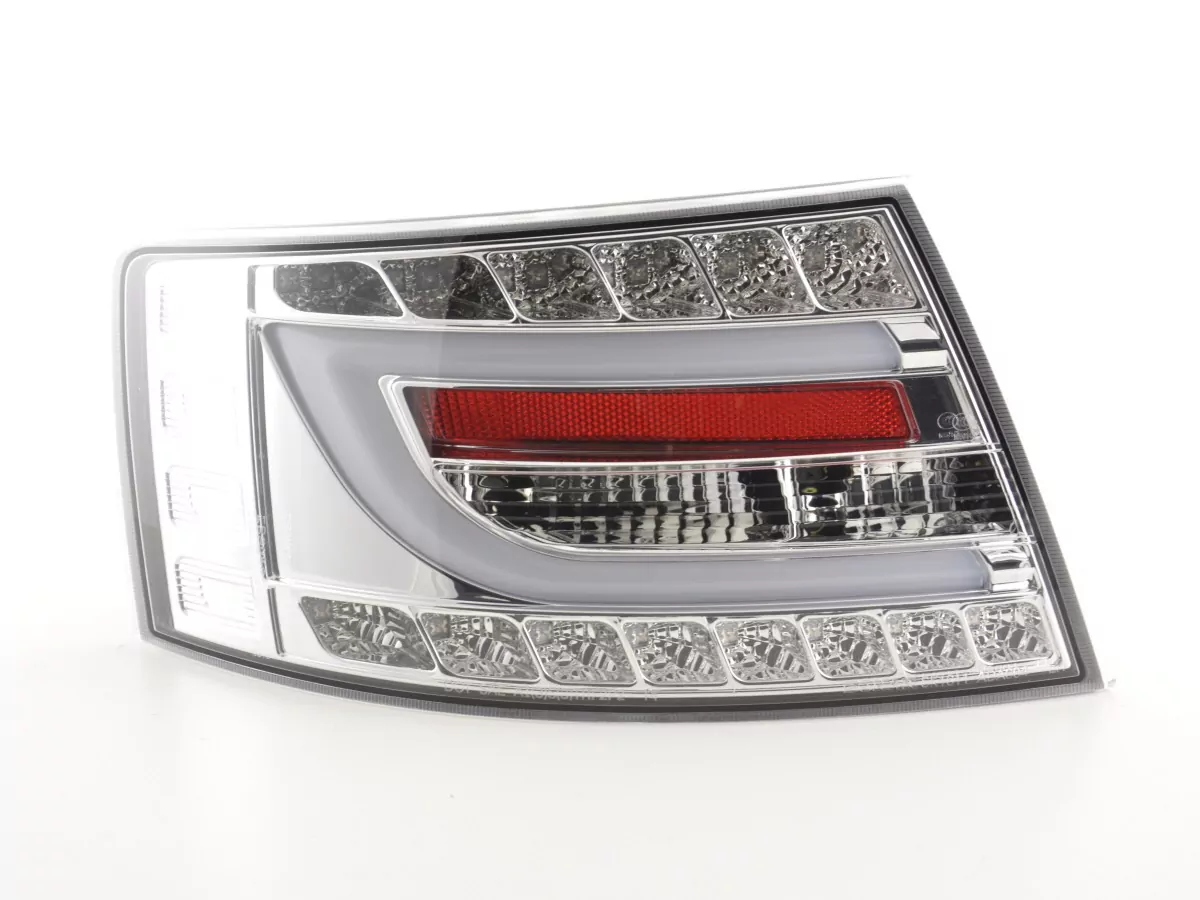 LED Rückleuchten Set Audi A6 Limo (4F) Bj. 04-08 chrom