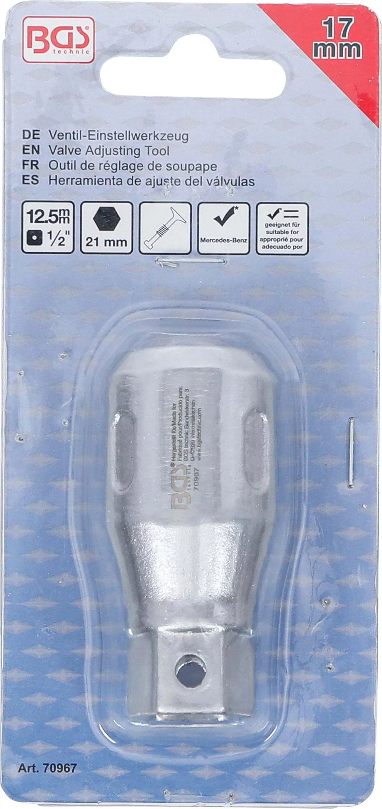 Ventil-Einstellwerkzeug | für Mercedes-Benz M100, 110, 114, 115, 123, 130