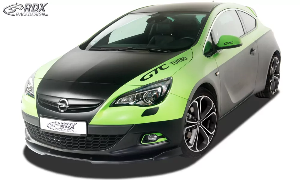 RDX Frontspoiler VARIO-X für OPEL Astra J GTC Frontlippe Front Ansatz Vorne Spoilerlippe