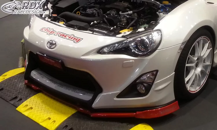 RDX Frontspoiler VARIO-X für TOYOTA GT86 (Passend an Fahrzeuge mit Aero-Paket) Frontlippe Front Ansatz Vorne Spoilerlippe