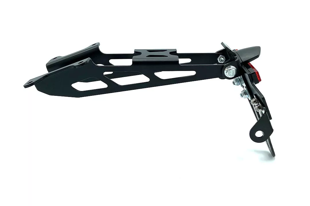 alpha Technik Kennzeichenhalter für Yamaha MT-09 / MT-09 SP Typ RN69 / RN82 / RN83 ab Modelljahr 2021-