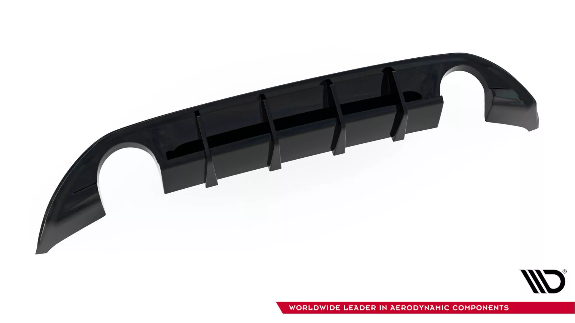 Diffusor Heck Ansatz Für Hyundai I30 N Hatchback Mk3 Facelift Schwarz Hochglanz