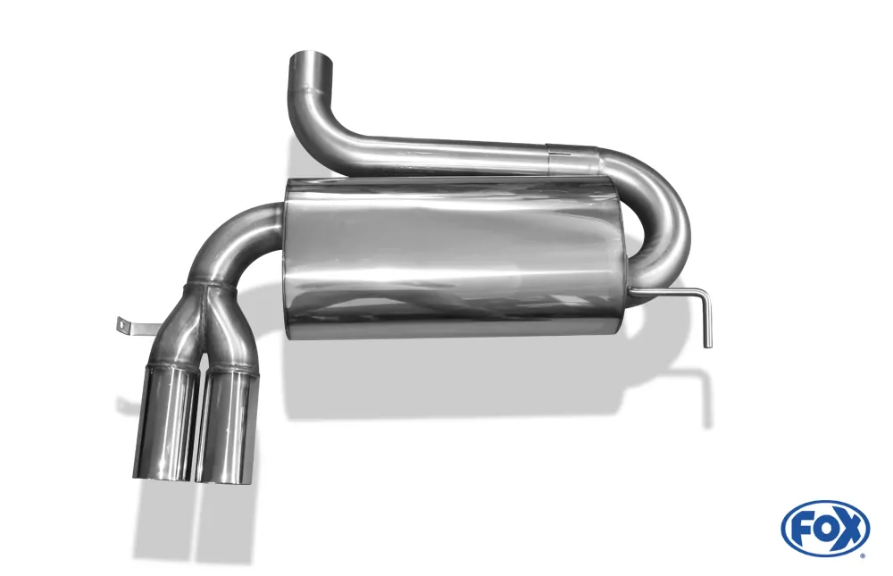 Audi S3 Typ 8L  Endschalldämpfer Ø70mm - 2x76 Typ 10