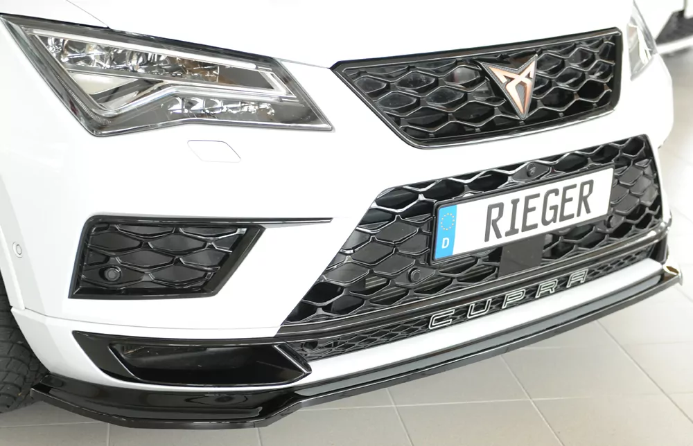 Rieger Spoilerschwert glanz schwarz für Seat Ateca Cupra (5FP)  09.18-07.20 (bis Facelift)