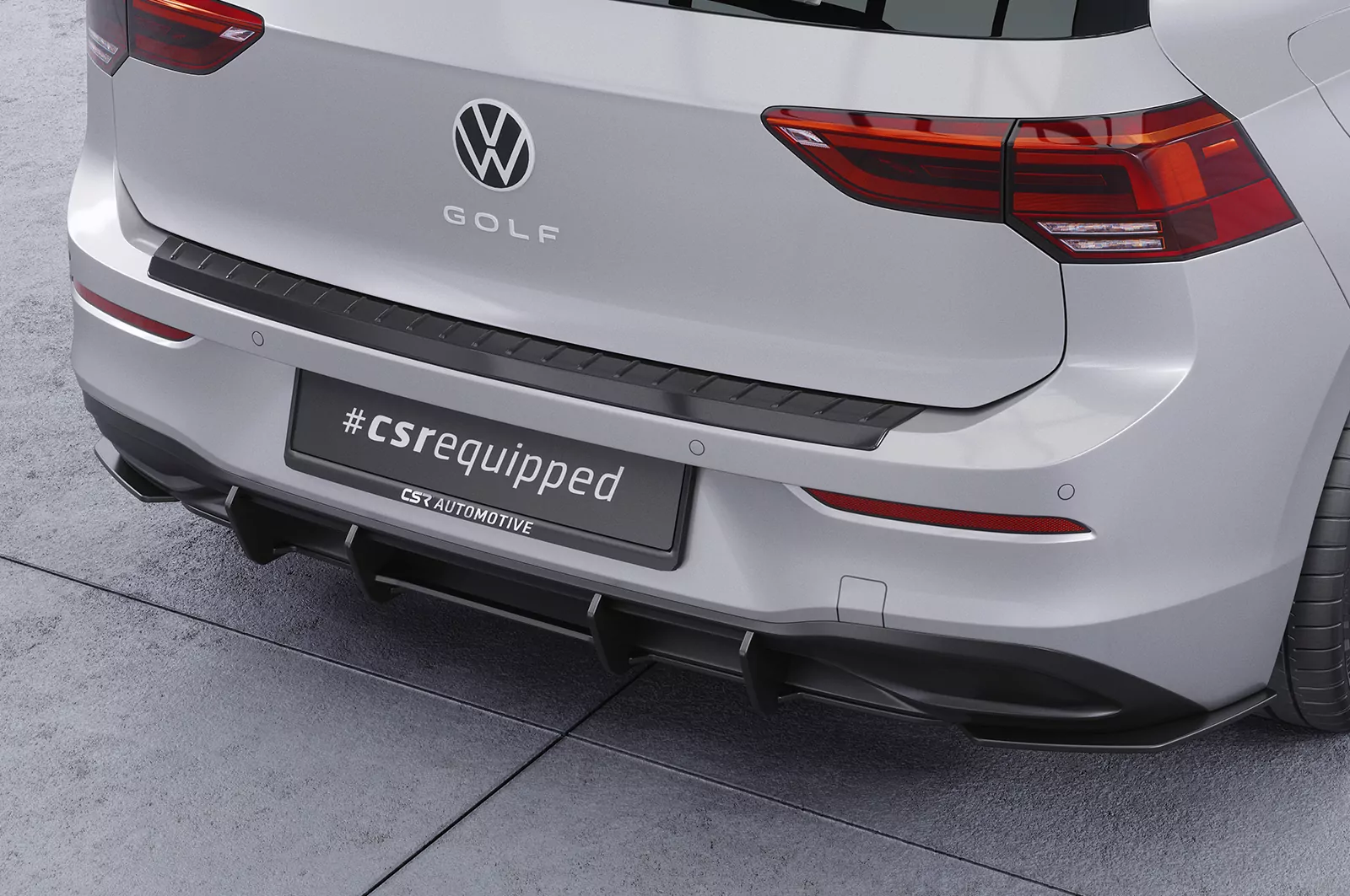 Racing Diffusor / Heckansatz für VW Golf 8 (Typ CD) Life HA410