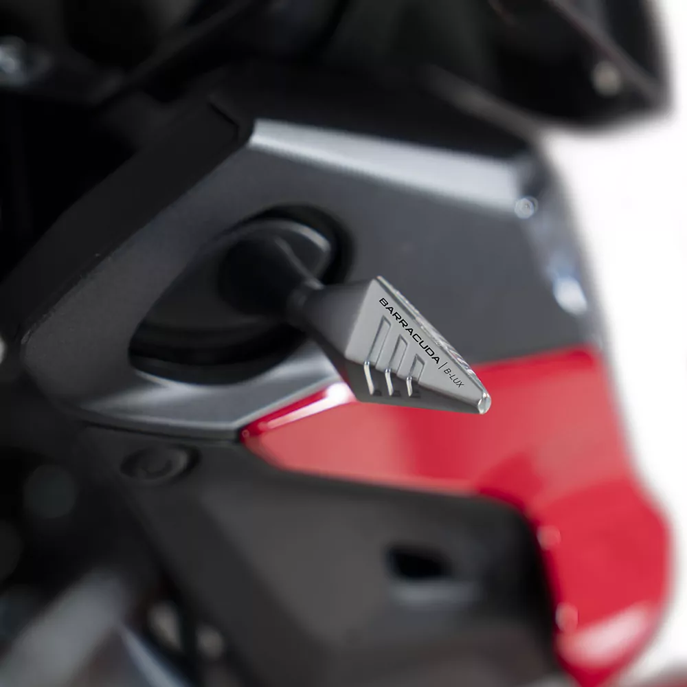 Barracuda Blinker X-LED B-LUX silber