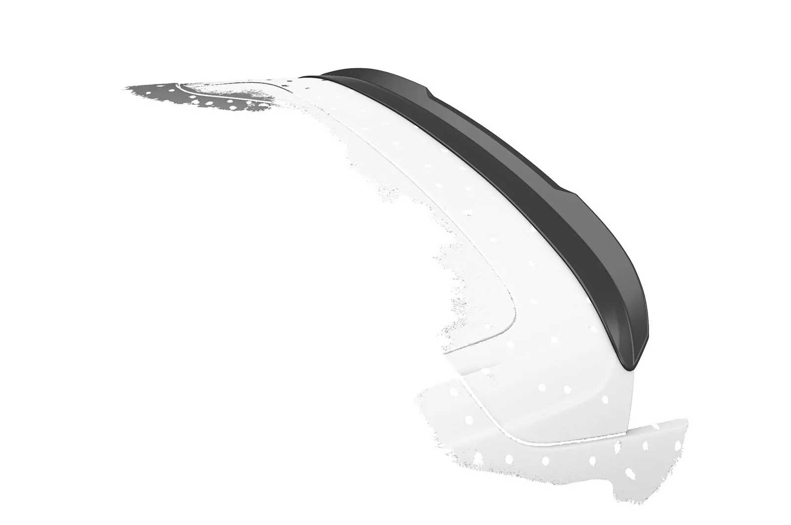 Heckflügel mit ABE für Ford Focus MK3 ST-Line HF787-M Carbon Look (matt)