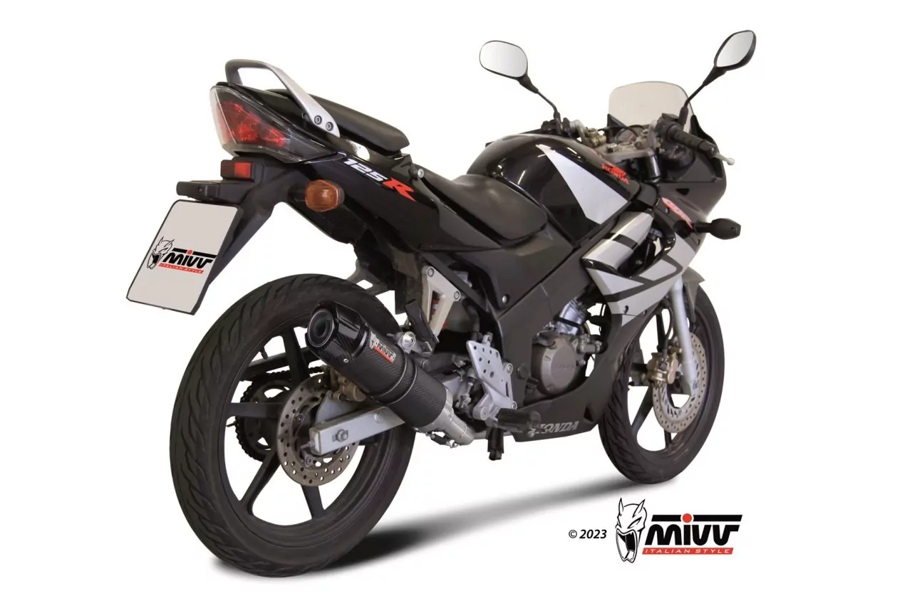 MIVV GP-C Carbon Mit Carbonendkappe HONDA CBR 125 R 2004 > 2010