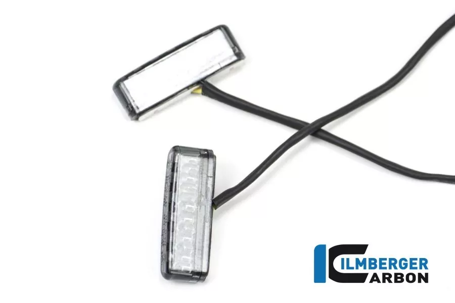 Ilmberger Carbon Kabelsatz zur Verlegung des Kennzeichenträgers